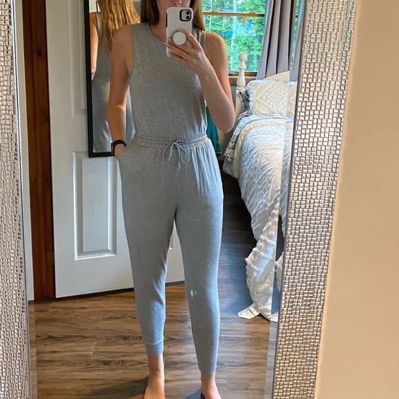 grey comfy jumpsuit - Picture 1 of 3